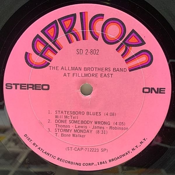 The Allman Brothers Band - At Fillmore East [Vinyl] - Amazon