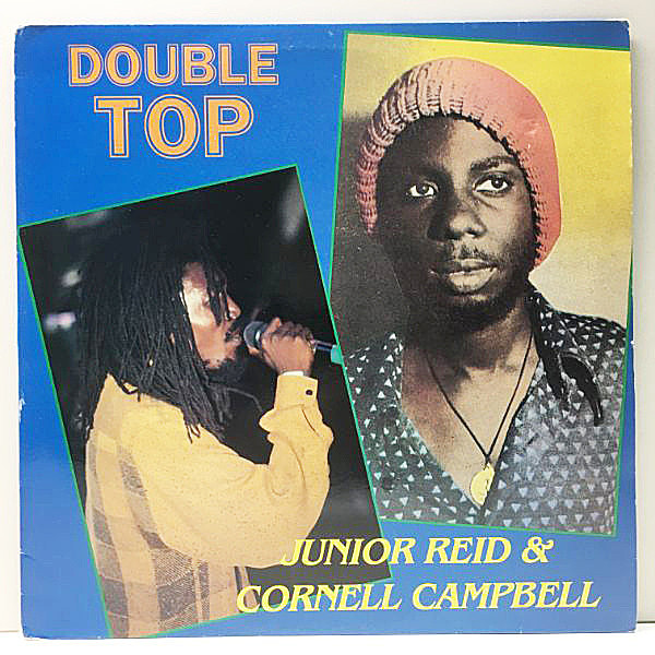 レコードメイン画像：UKオリジナル JUNIOR REID & CORNELL CAMPBELL Double Top (Tamoki Wambesi) 人気シンガー2人をカップリングしたスプリットLp