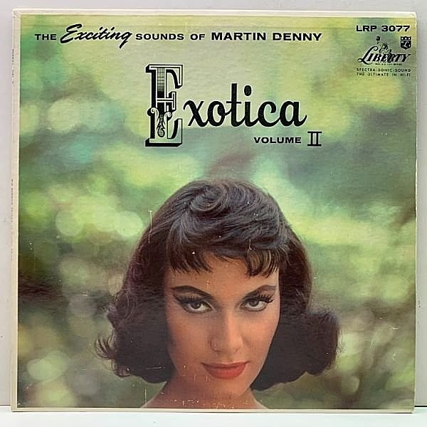 レコードメイン画像：レアな極美盤!! MONO 初版ターコイズ 深溝 USオリジナル MARTIN DENNY Exotica Volume II ('57 Liberty) 蘇州夜曲, サヨナラ ほか