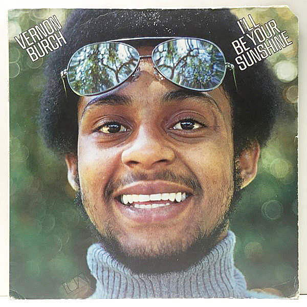 レコードメイン画像：良好盤!! USオリジナル VERNON BURCH I'll Be Your Sunshine ('75 United Artists) メロディ・メークが冴え渡る爽快グルーヴィ・ソウル好盤