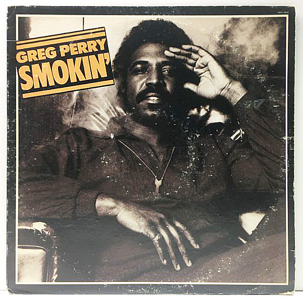 レコードメイン画像：USオリジナル GREG PERRY Smokin ('77 RCA Victor) グレッグ・ペリーのソロ2nd.アルバム Free Soul フリーソウル