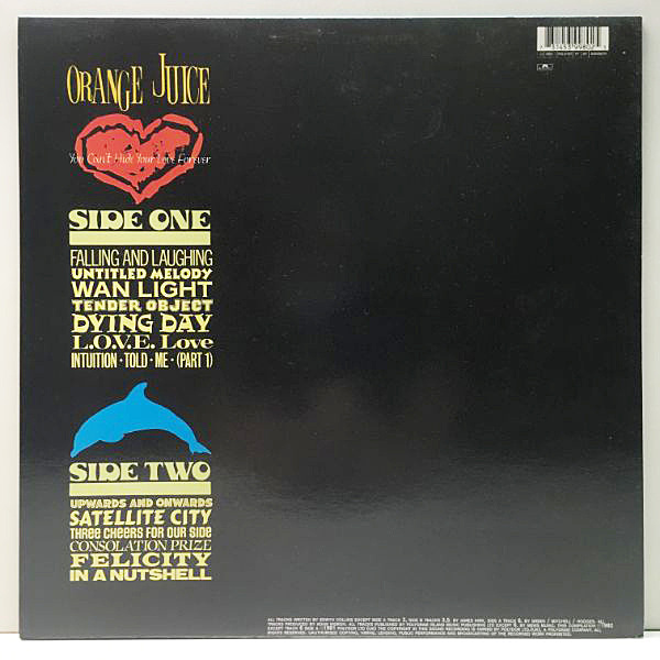 ORANGE JUICE /YOU CAN’T HIDE YOUR LOVELP Orange Juice – You Can't Hide Your Love Forever – Vinyl (LP