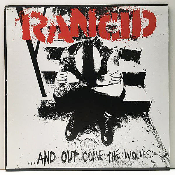 レコードメイン画像：美品 '95年 USオリジナル インサート完品 RANCID And Out Come The Wolves (Epitaph) ランシド 3rd. 不朽の名作 米 初回プレス Lp