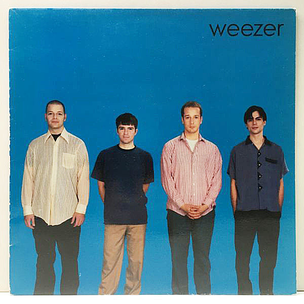 レコードメイン画像：激レア!! 美品 UKオリジナル '94年 原盤 WEEZER Same／1st [Blue Album] ウィーザー／ブルー・アルバム (Geffen GEF 24629) 初版 アナログ