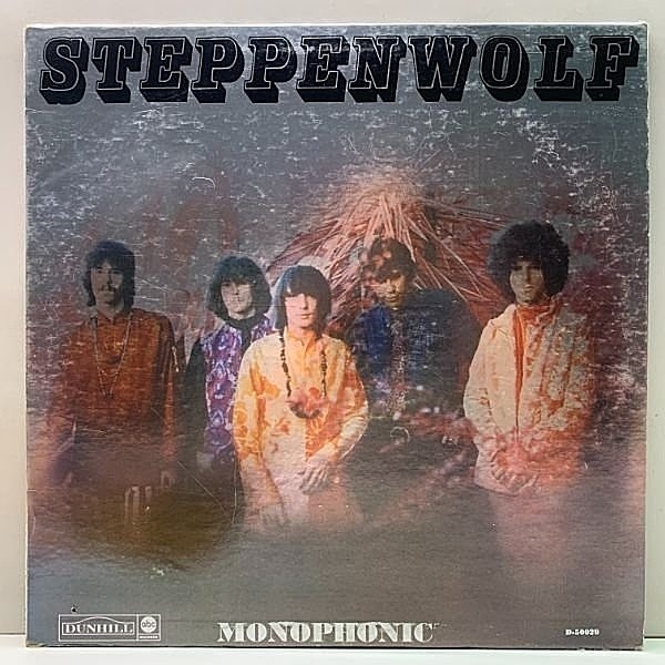 レコードメイン画像：レア!! MONO 初版オンリー【BORN TO BE WILD印刷無し】USオリジナル STEPPENWOLF S.T／1st ('68 Dunhill) ミラー・銀ピカジャケ 米モノラル