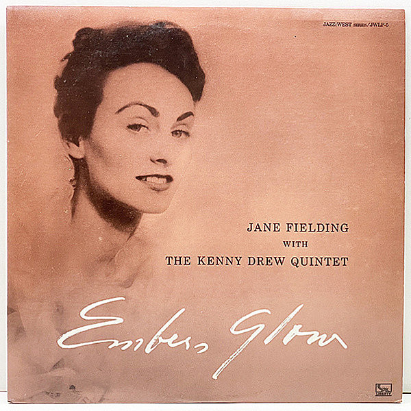 レコードメイン画像：MONO 極美盤!! JANE FIELDING With KENNY DREW Quintet - Embers Glow ('85 Liberty) ジェーン・フィールディング JPNプレス L