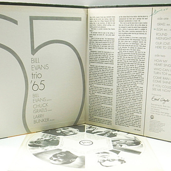 BILL EVANS TRIO / Trio '65 (LP) / Verve | WAXPEND RECORDS