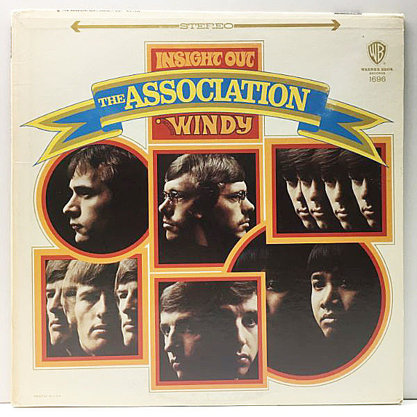 レコードメイン画像：初版ゴールド USオリジナル THE ASSOCIATION Insight Out ('67 Warner) Windy, Never My Love ほか ヒッピー Summer Of Love 名盤