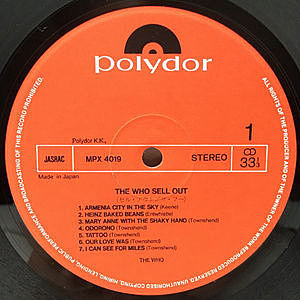 WHO / The Who Sell Out (LP) / Polydor | WAXPEND RECORDS
