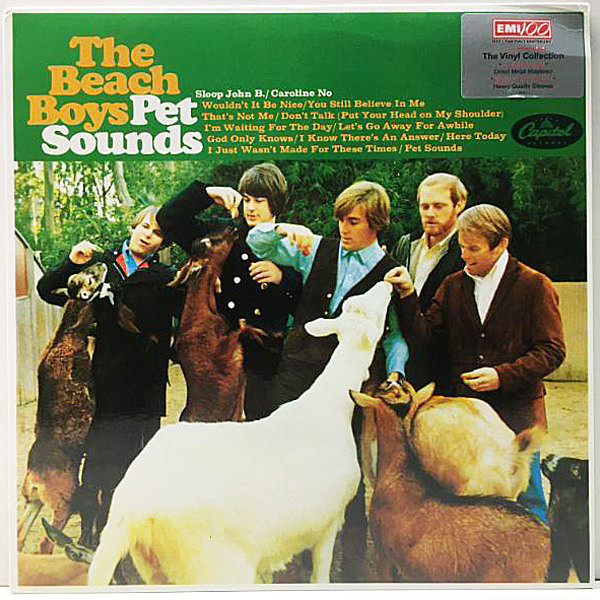 レコードメイン画像：【EMI100周年記念】AUDIOPHILE DMM高音質 BEACH BOYS Pet Sounds ('97 Capitol) LTD. Direct Metal Mastered, Pure Virgin 180g アナログ