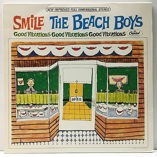 レコードメイン画像：【3Lpカラーヴァイナル】美品 BEACH BOYS Smile (Brother ST-9002) ビーチボーイズ 当時お蔵入りだった幻の未完成アルバム US 発禁 ブート