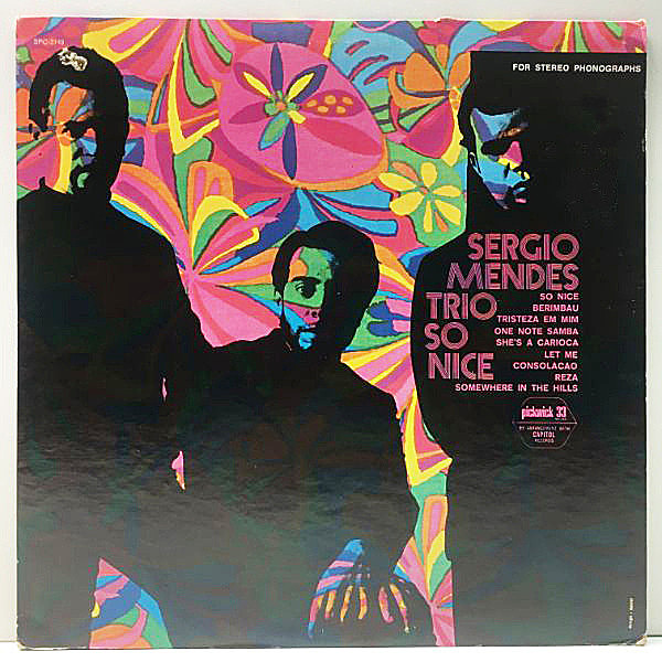 レコードメイン画像：【Wanda De Sah, Rosinha De Valenca, Bud Shank】良好盤!! SERGIO MENDES TRIO [Brasil '65] So Nice 最高のボサ・ジャズ・アルバム