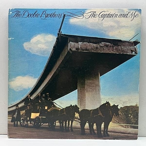 レコードメイン画像：極美盤!! US Wマーク無し パームツリー DOOBIE BROTHERS The Captain And Me (Warner Bros. BS 2694) Long Train Runnin ほか 70's 大名盤