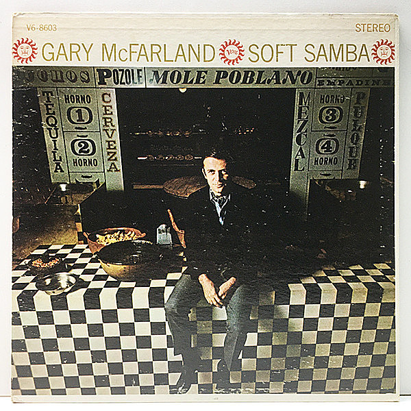 レコードメイン画像：USオリジナル [Capitolプレス／Club Edition] GARY McFARLAND Soft Samba ('62 Verve) Antonio Carlos Jobim, Kenny Burrell ほか