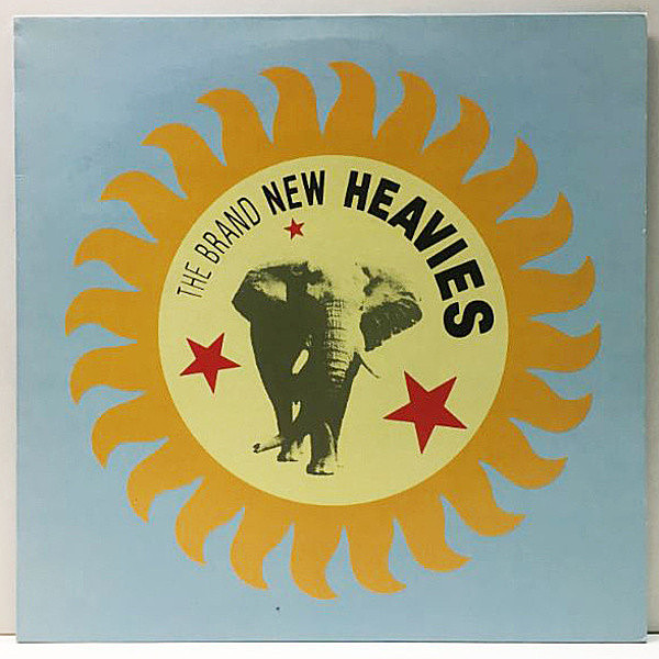 レコードメイン画像：UKオリジナル BRAND NEW HEAVIES Same／1st デビュー・アルバム ('90 Acid Jazz) Dream Come True ほか ブラン・ニュー・ヘヴィーズ 名盤