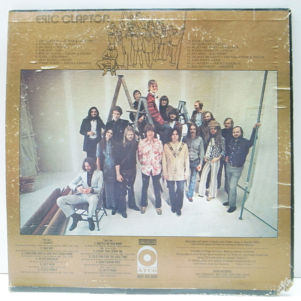 ERIC CLAPTON / Same (LP) / ATCO | WAXPEND RECORDS