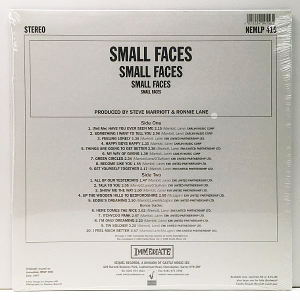 SMALL FACES TIN SOLDIER スウェーデン盤レコード Small Faces – Tin Soldier – Vinyl (7
