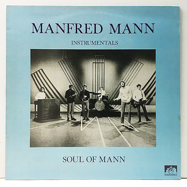 レコードメイン画像：美盤!! UKプレス MANFRED MANN Soul Of Mann - Instrumentals ('85 See For Miles) 本来の趣向が出たシングルB面や当時の未発表音源も含む