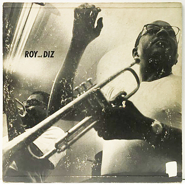 レコードメイン画像：レア 1st Clef 深溝 USオリジナル DIZZY GILLESPIE, ROY ELDRIDGE Roy And Diz (Clef MGC-641) Oscar Peterson, Herb Ellis, Ray Brown