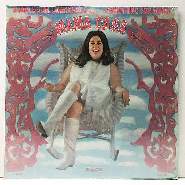 レコードメイン画像：シュリンク美品!! USオリジナル MAMA CASS Bubble Gum, Lemonade &... Something For Mama ('69 Dunhill) ママ・キャス 名盤 Lp レコード