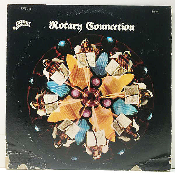 レコードメイン画像：【MINNIE RIPERTON在籍のサイケ・ソウル】USオリジナル ROTARY CONNECTION 1st. アルバム ('68 Cadet) A.T.C.Q. サンプリング・ネタ