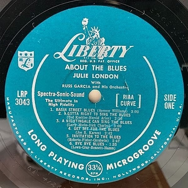 稀少USプロモAbout The Blues Julie Londonレコード Julie London – About The Blues – CD (Album, Reissue, Mono