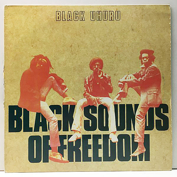 レコードメイン画像：UKオリジナル BLACK UHURU Black Sounds Of Freedom ('81 Greensleeves) JOHNNY OSBOURNE, WINSTON WRIGHT 参加 Natural Mystic ほか