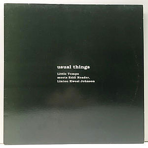 レコード画像：LITTLE TEMPO / EDDI READER / LINTON KWESI JOHNSON / Usual Things