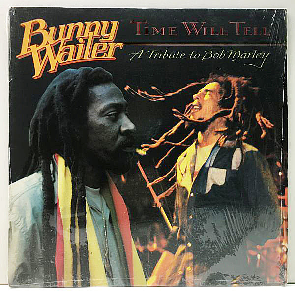 レコードメイン画像：米盤オンリー '90年 稀少レコード USオリジ BUNNY WAILER Time Will Tell - A Tribute To Bob Marley (Shanachie) ボブ・マーリー 名曲集