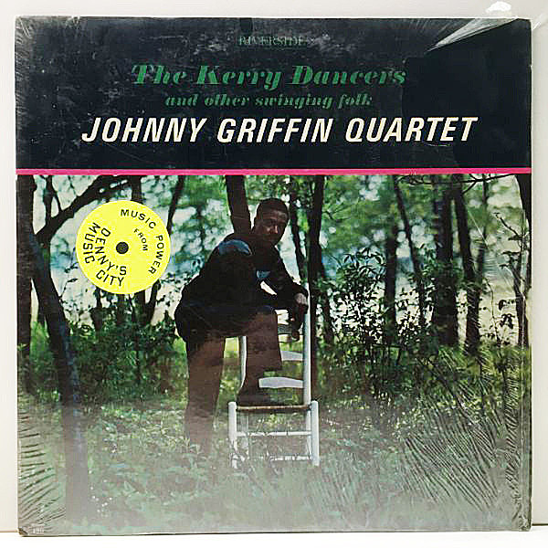 レコードメイン画像：シュリンク美品!音質抜群! MONO USオリジナル JOHNNY GRIFFIN QUARTET The Kerry Dancers (Riverside RLP 420) Barry Harris, Ron Carter