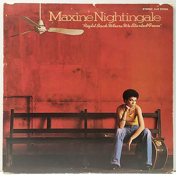 レコードメイン画像：【LEON WARE名曲 If I Ever Lose This Heaven など】MAXINE NIGHTINGALE Right Back Where We Started From ('76 Liberty) FREE SOUL 名盤