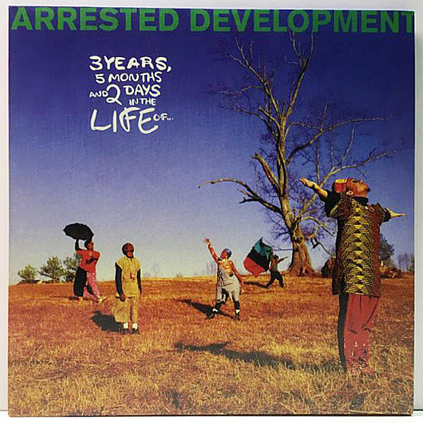 レコードメイン画像：美品 2Lp ARRESTED DEVELOPMENT 3 Years, 5 Months And 2 Days In The Life Of (Cooltempo) UK Limited Edition 重量盤 限定リイシュー