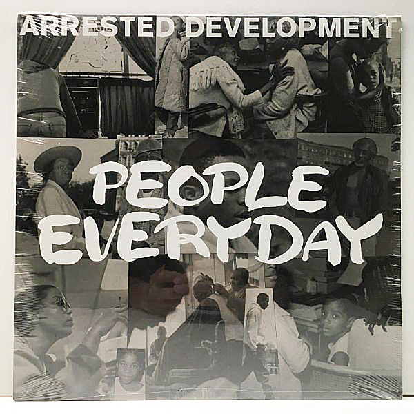 レコードメイン画像：【シールド未開封】USオリジナル ARRESTED DEVELOPMENT People Everyday ('92 Chrysalis) w./Children Play With Earth | Sealed Copy!!