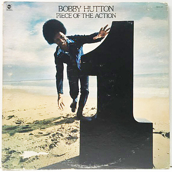 レコードメイン画像：美盤!! 白プロモ USオリジナル BOBBY HUTTON Piece Of The Action ('73 ABC) Promo Lp ボビー・ハットン 唯一のアルバム RARE NORTHERN