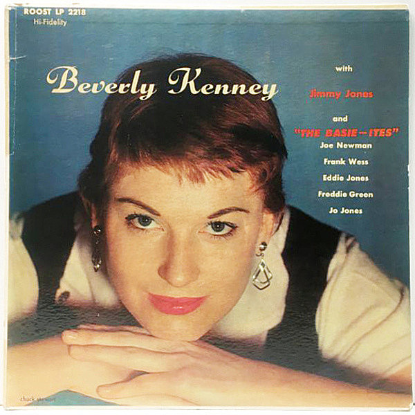 レコードメイン画像：稀少な美盤!! MONO 米オリジナル BEVERLY KENNEY Sings With Jimmy Jones And The Basie Ites ('56 Roost) 音質抜群 初回 US モノラル Lp