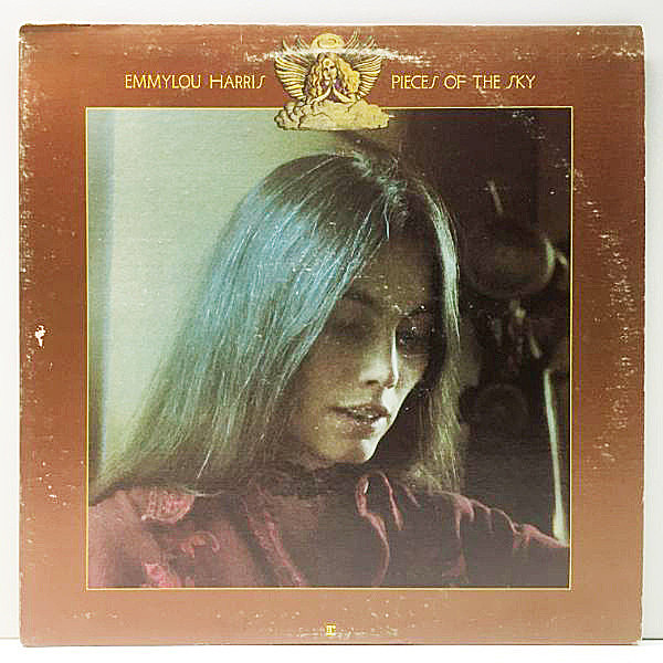 レコードメイン画像：良好盤!! US初期プレス EMMYLOU HARRIS Pieces Of The Sky (Reprise) AMOS GARRETT, JAMES BURTON, NICK DeCAROらが参加