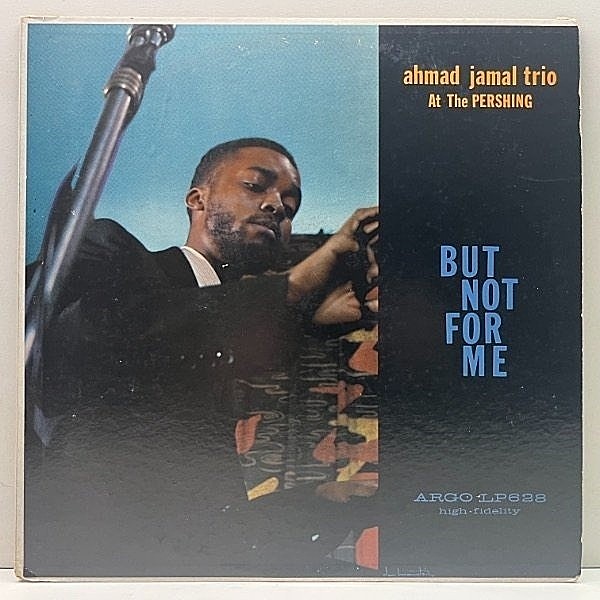 レコードメイン画像：USオリジナル MONO 初版 黒銀ラベ 深溝 AHMAD JAMAL At The Pershing - But Not For Me ('58 Argo) アーマッド・ジャマル ピアノトリオ名作