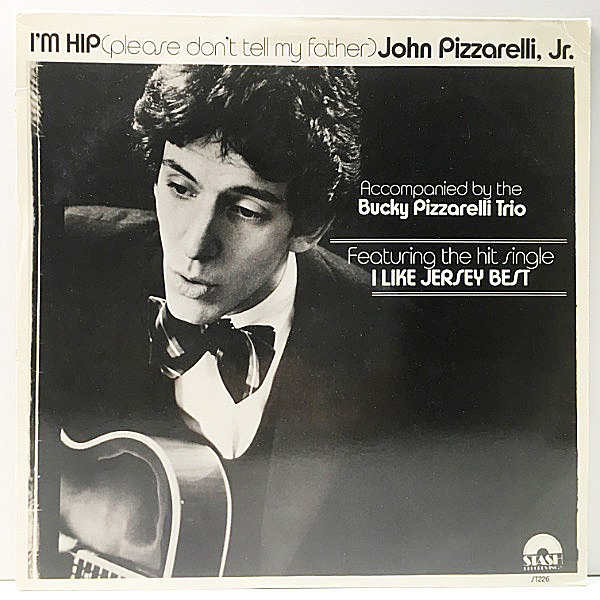 レコードメイン画像：Cut無し!美品! USオリジナル JOHN PIZZARELLI JR I'm Hip ('83 Stash) ジョン・ピザレリ 1st デビュー作 最高に良センスで『粋』な好盤♪