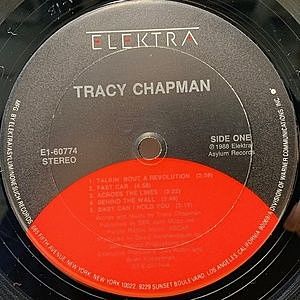 TRACY CHAPMAN トレイシーチャップマン 1st LPレコード TRACY CHAPMAN / Same (LP) / Elektra | WAXPEND RECORDS