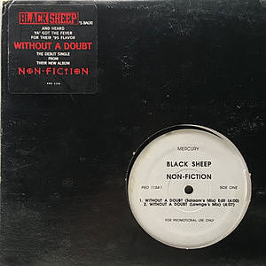 レコード画像：BLACK SHEEP / Without A Doubt