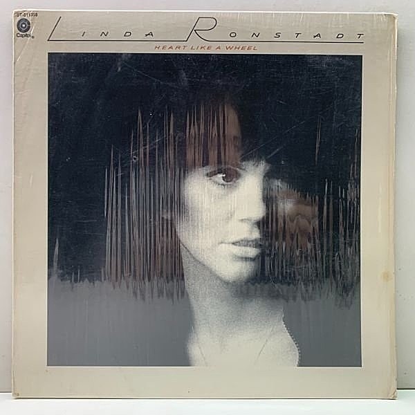 レコードメイン画像：レア!シュリンク美品! 初版 ST規格 橙ラベ USオリジナル LINDA RONSTADT Heart Like A Wheel ('74 Capitol) インナー完品 米 初回プレス