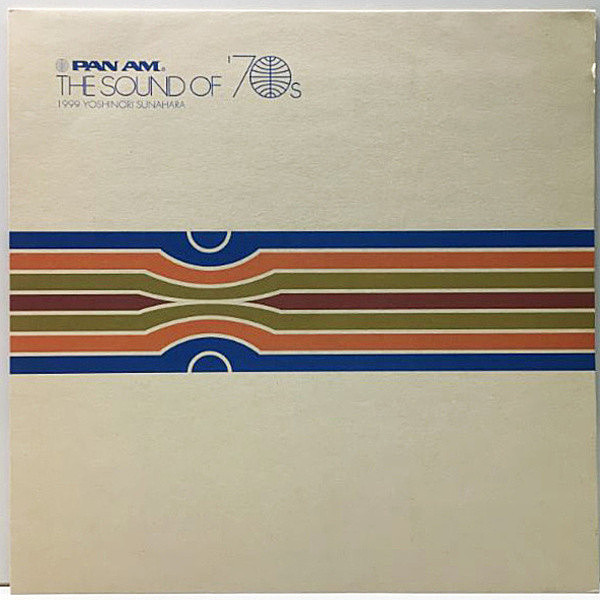 レコードメイン画像：【日本盤には未収曲も追加】美品『Pan Am - The Sound Of '70s』砂原良徳 YOSHINORI SUNAHARA ('99 Bungalow) 独 GERMANY レコード Lp