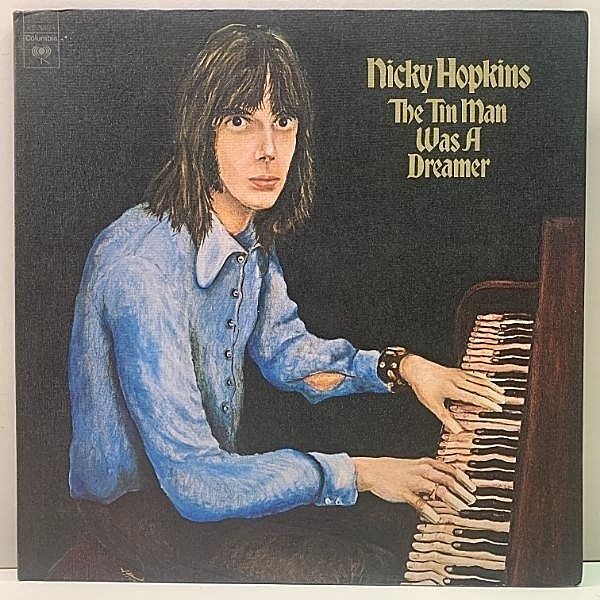 レコードメイン画像：レア!! プロモ 美品 初版 KC規格 USオリジナル NICKY HOPKINS The Tin Man Was A Dreamer ('73 Columbia) ニッキー・ホプキンス 夢みる人