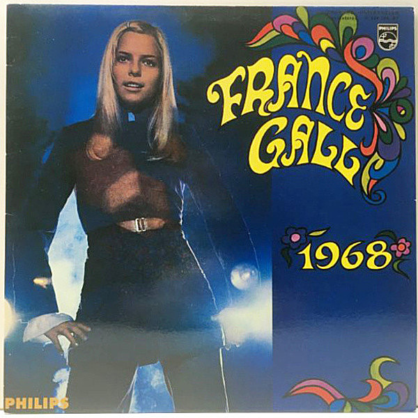 レコードメイン画像：美品 UKプレス FRANCE GALL 1968 (Philips) フランス・ギャル SERGE GAINSBOURG 人気盤 リイシュー 再発 Lp