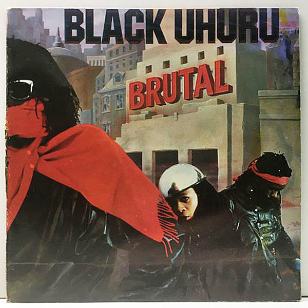 レコードメイン画像：JAオリジナル BLACK UHURU Brutal ('86 Thunder Bolt) Fit You Haffe Fit, Great Train Robbery ほか JUNIOR REID加入 SLY&ROBBIE