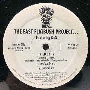 レコード画像：EAST FLATBUSH PROJECT / Tried By 12