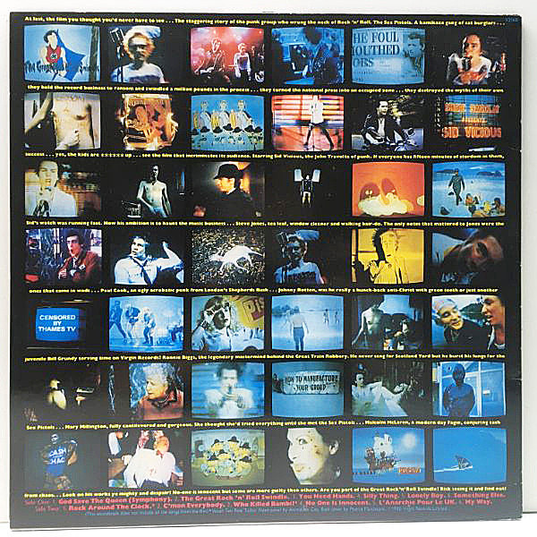 SEX PISTOLS / The Great Rock 'N' Roll Swindle (LP) / Virgin