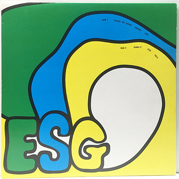 レコードメイン画像：極美品!! US Unofficial 12'' ESG Same (99 Records) NYアングラ・クラシック UFO, Moody ほか NW ノーウェイブ・ファンク Post Punk 名盤