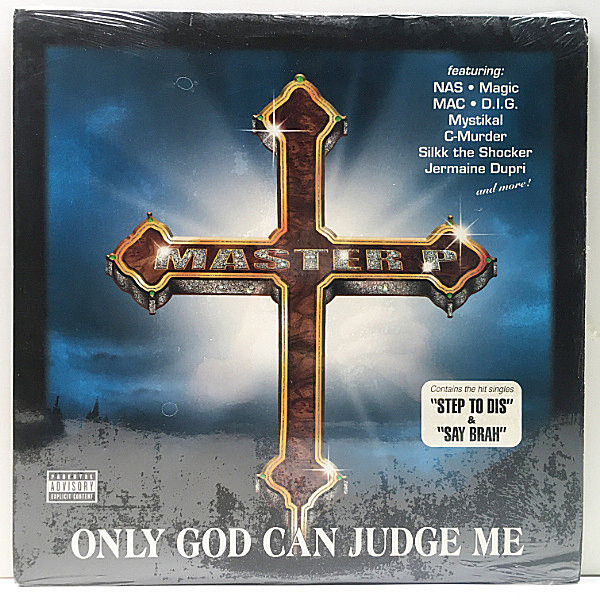 レコードメイン画像：シュリンク美品!! 2Lp 米 USオリジナル MASTER P Only God Can Judge Me ('99 No Limit) feat. NAS, Magic, D.I.G., Jermaine Dupri ほか