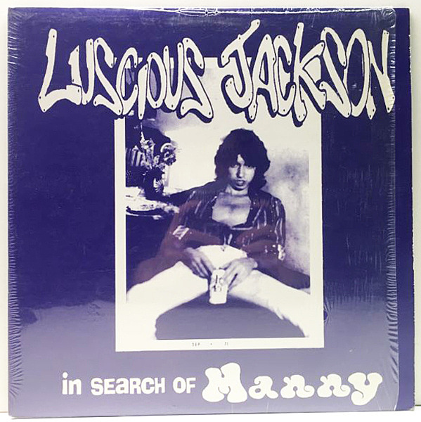 Luscious Jackson - In Search Of Manny LP 1993 UK ORIG Big Cat Beastie Boys  HOLE